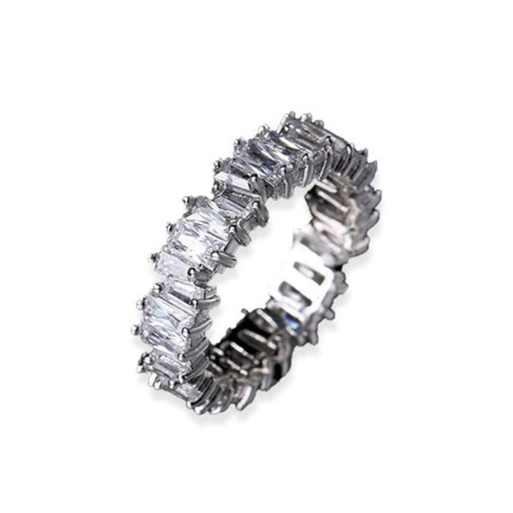 Baguette Crystal Ring